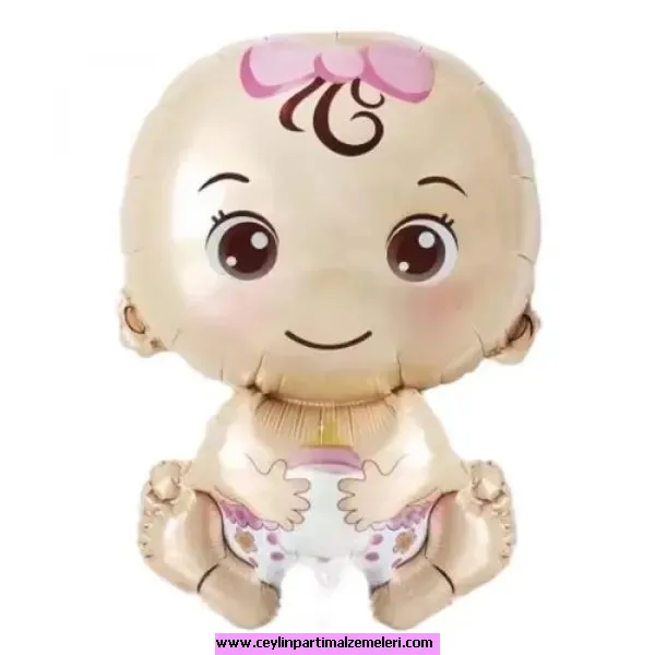 Kız Bebek Folyo Balon